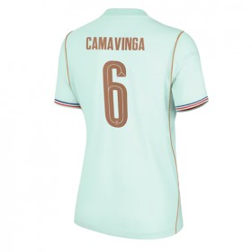 Frankrike Eduardo Camavinga #6 Borta Kläder Dam VM 2026 Kortärmad